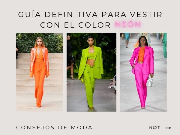 Cómo vestir con el color neón