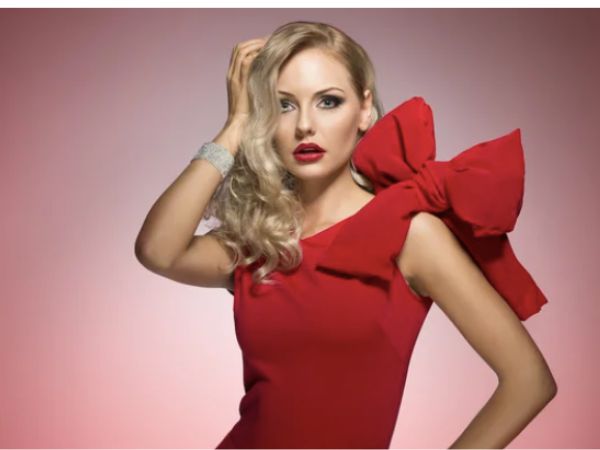 Looks con un vestido rojo
